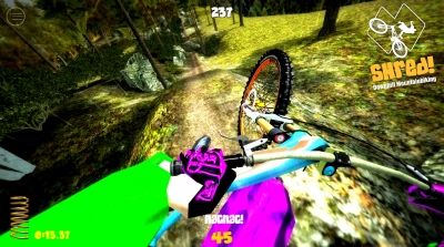 Screen ze hry Shred! Downhill Mountain Biking