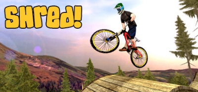 Artwork ke he Shred! Downhill Mountain Biking