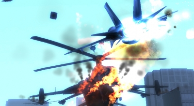 Screen ze hry Hyper Fighters