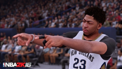 Screen ze hry NBA 2K16