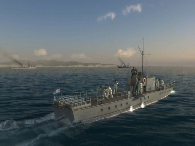 Screen ze hry PT Boats: South Gambit