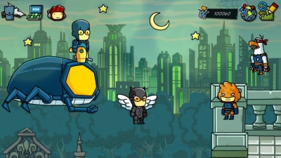 Screen ze hry Scribblenauts Unmasked: A DC Comics Adventure