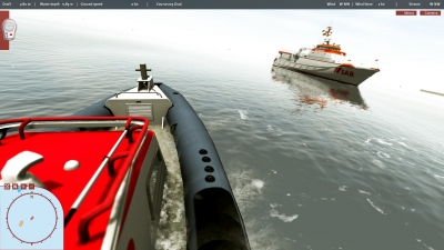 Screen ze hry Ship Simulator: Maritime Search and Rescue