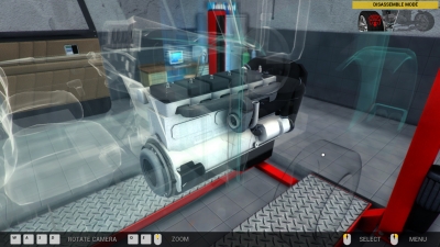 Screen ze hry Truck Mechanic Simulator 2015