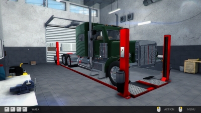 Screen ze hry Truck Mechanic Simulator 2015