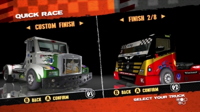 Screen ze hry Truck Racer