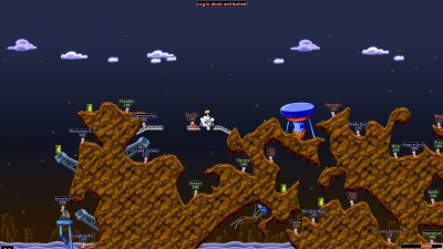 Screen ze hry Worms World Party Remastered