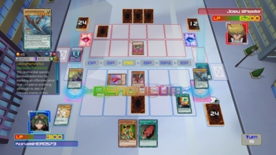 Screen ze hry Yu-Gi-Oh! Legacy of the Duelist