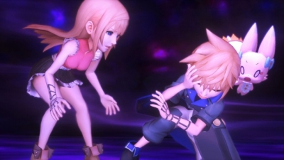 Screen ze hry World of Final Fantasy