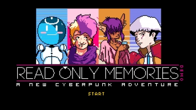 Screen ze hry Read Only Memories