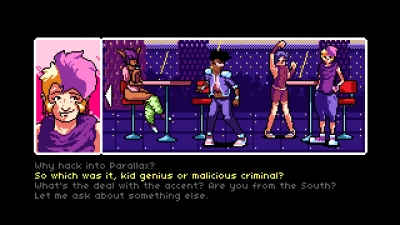 Screen ze hry Read Only Memories