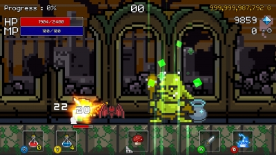 Screen ze hry Buff Knight Advanced