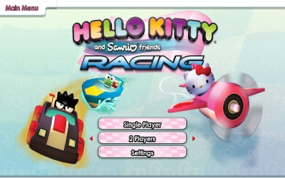 Screen ze hry Hello Kitty and Sanrio Friends Racing