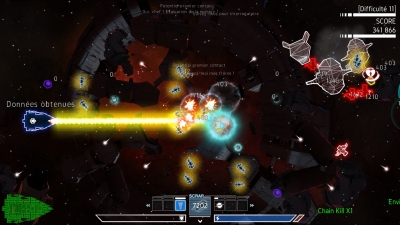 Screen ze hry Psycho Starship Rampage