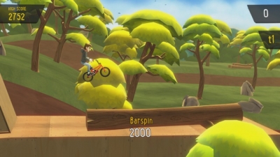Screen ze hry Pumped BMXplus