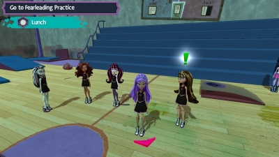 Screen ze hry Monster High: New Ghoul in School