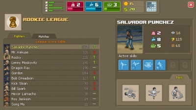 Screen ze hry Punch Club