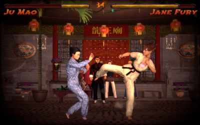 Screen ze hry Kings of Kung Fu
