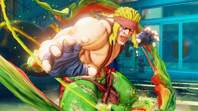 Screen ze hry Street Fighter V