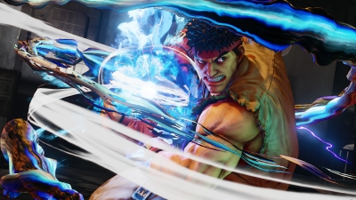 Screen ze hry Street Fighter V