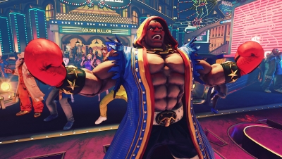 Screen ze hry Street Fighter V