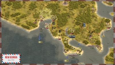 Screen ze hry Order of Battle: Pacific