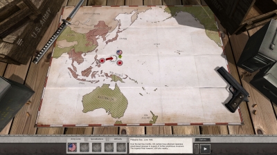 Screen ze hry Order of Battle: Pacific