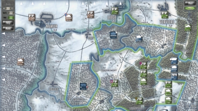 Screen ze hry Battle of the Bulge