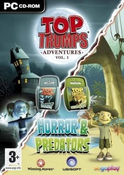 Artwork ke he Top Trumps Adventures Vol. 1: Horror & Predators