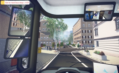 Screen ze hry Bus Simulator 16