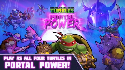 Artwork ke he Teenage Mutant Ninja Turtles: Portal Power
