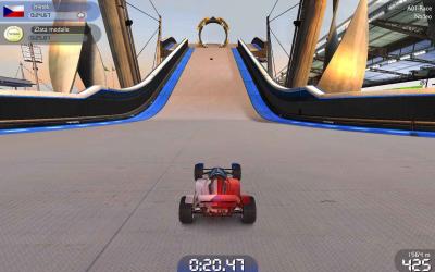 Screen ze hry Trackmania Nations Forever