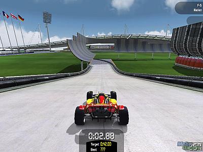 Screen ze hry TrackMania Nations: Electronic Sports World Cup Edition