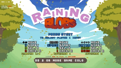 Screen ze hry Raining Blobs