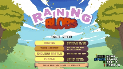 Screen ze hry Raining Blobs