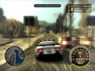 Screen ze hry Need for Speed: Most Wanted