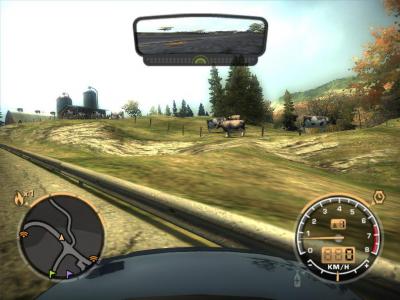 Screen ze hry Need for Speed: Most Wanted