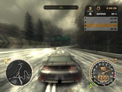 Screen ze hry Need for Speed: Most Wanted