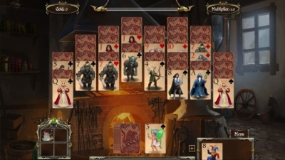Screen ze hry Legends of Solitaire: Curse of the Dragons