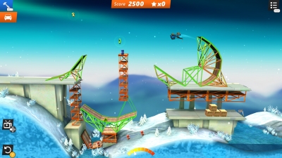 Screen ze hry Bridge Constructor Stunts