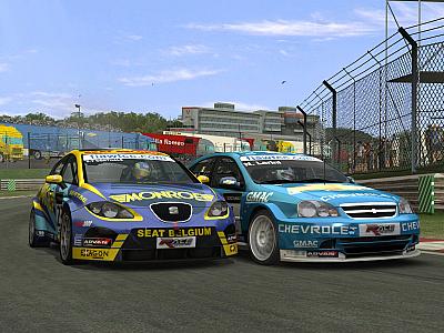 Screen ze hry RACE -- The WTCC Game