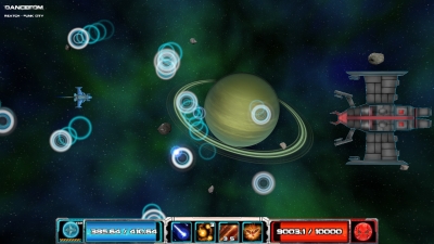 Screen ze hry Asteroid Bounty Hunter