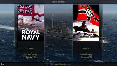 Screen ze hry Atlantic Fleet