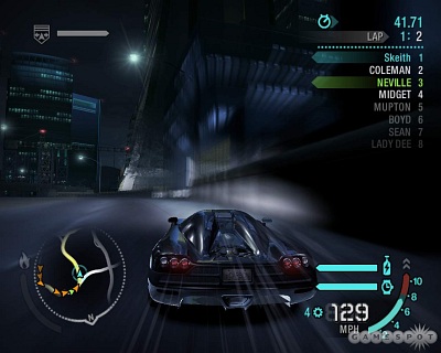 Screen Need for Speed Carbon