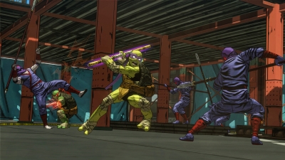 Screen ze hry Teenage Mutant Ninja Turtles: Mutants in Manhattan