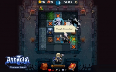 Screen ze hry Dungelot: Shattered Lands