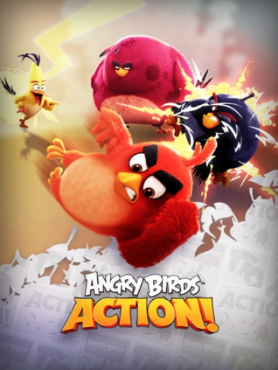 Artwork ke he Angry Birds: Action!