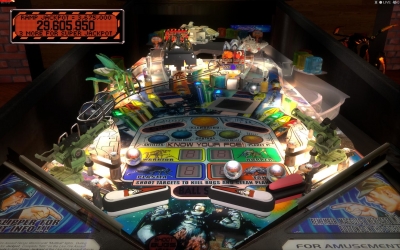 Screen ze hry Stern Pinball Arcade