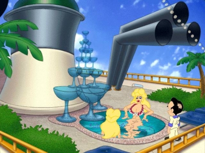 Screen ze hry Leisure Suit Larry: Love for Sail!