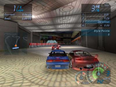 Screen ze hry Need for Speed Underground